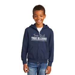 Trailblazers Zip Up Hooded Sweatshirt